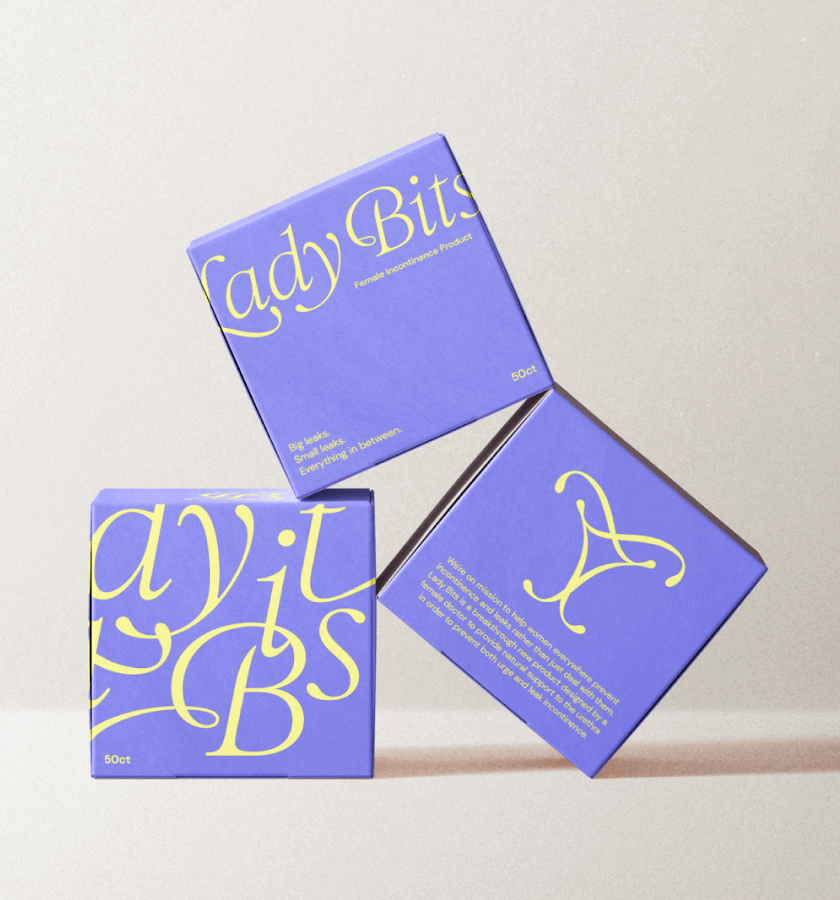 LadyBits product packaging
